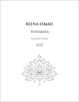 Tuttarana SATB choral sheet music cover